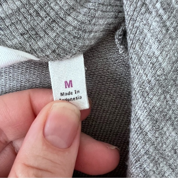 Athleta Modal Blend Studio Wrap in Gray size Medium - Picture 8 of 12